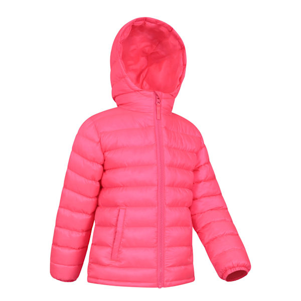 Mountain Warehouse Barn/Kids Seasons II Vadderad Jacka 7-8 Bright Pink 7-8 Years