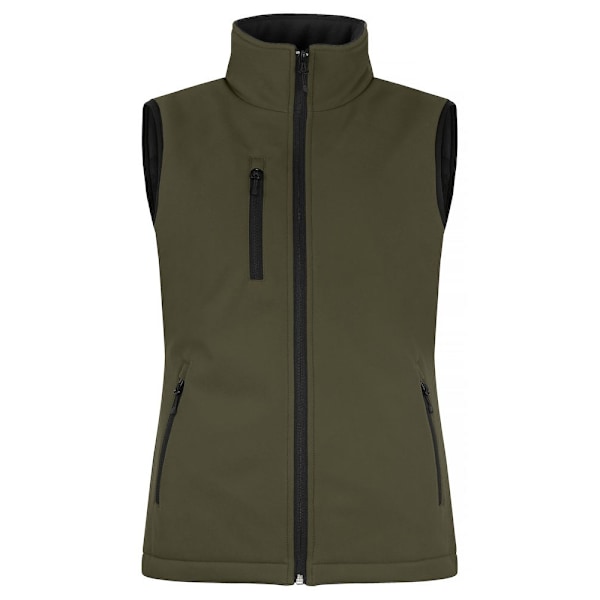 Clique Dam/Kvinnor Softshell Paneler Väst M Fog Green Fog Green M