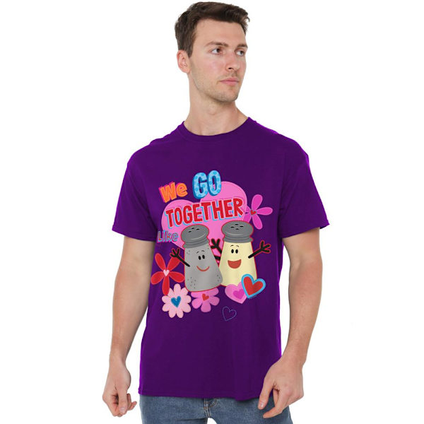 Blue´s Clues & You! Herr Salt And Pepper T-Shirt L Lila Purple L