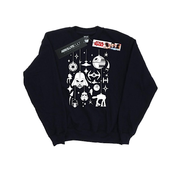 Star Wars Dam/Damer Juldekorationer Sweatshirt XXL Svart Black XXL