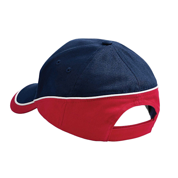 Beechfield Teamwear Competition Cap One Size French Navy/Classi French Navy/Classic Red/White One Size