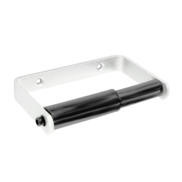 Securit Aluminium Toalettrullehållare 135mm Silver/Svart Silver/Black 135mm