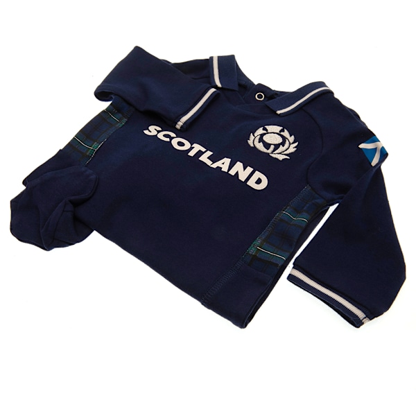 Skottland RU Baby 2023 Sleepsuit 3-6 månader marinblå Navy Blue 3-6 Months