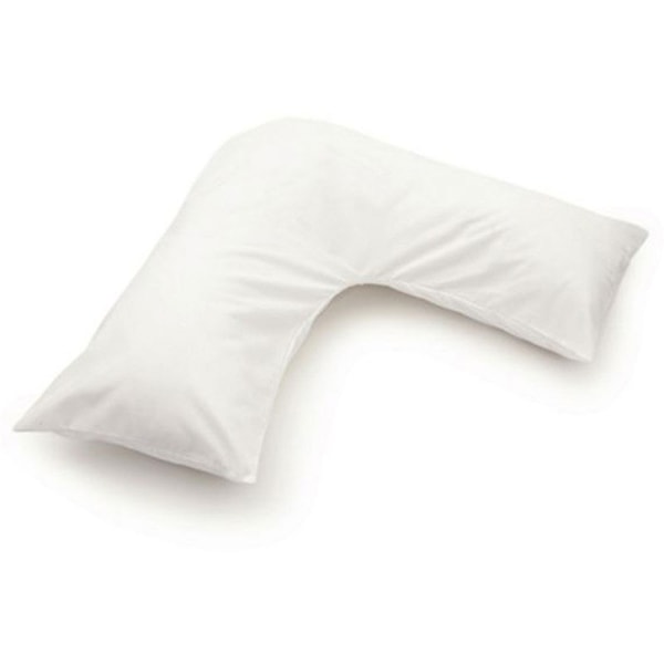 Belledorm Easycare Percale V-formad Ortopedisk Örngott En White One Size