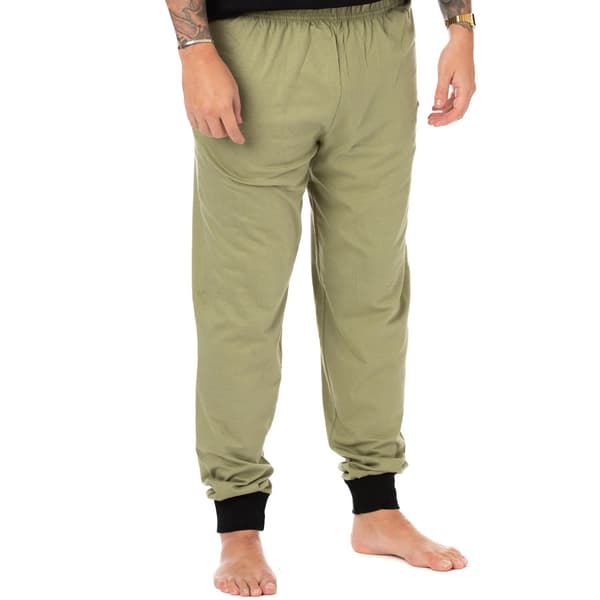 Star Wars: The Mandalorian Herr Snack Time Lång Pyjamas Set S Bl Black/Green S