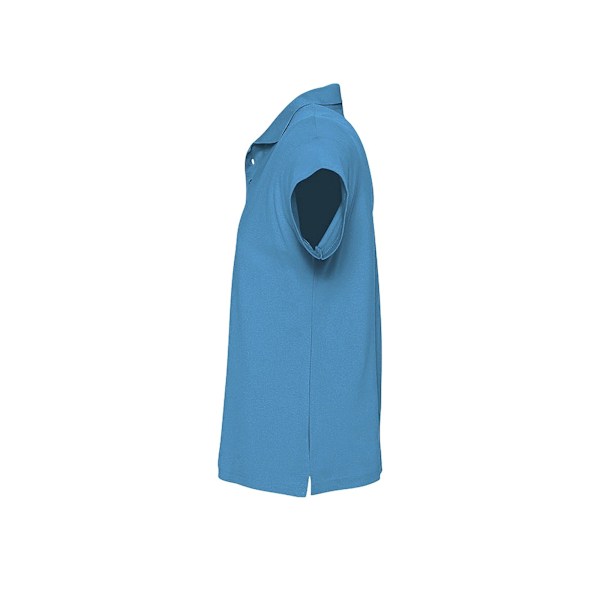 SOLS Herr Summer II Pique Kortärmad Poloskjorta XXL Aqua Aqua XXL