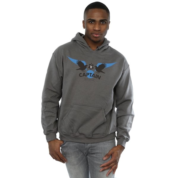 Harry Potter Herr Ravenclaw Captain Hoodie S Charcoal Charcoal S