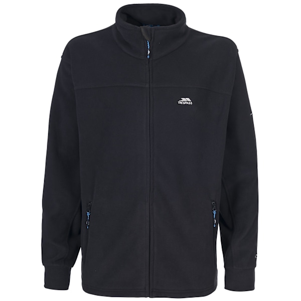 Trespass Bernal Full Zip Fleecejacka M Svart Black M