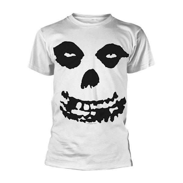 Misfits Unisex Vuxen Dödskalle All-Over Print T-Shirt L Vit/Svart White/Black L