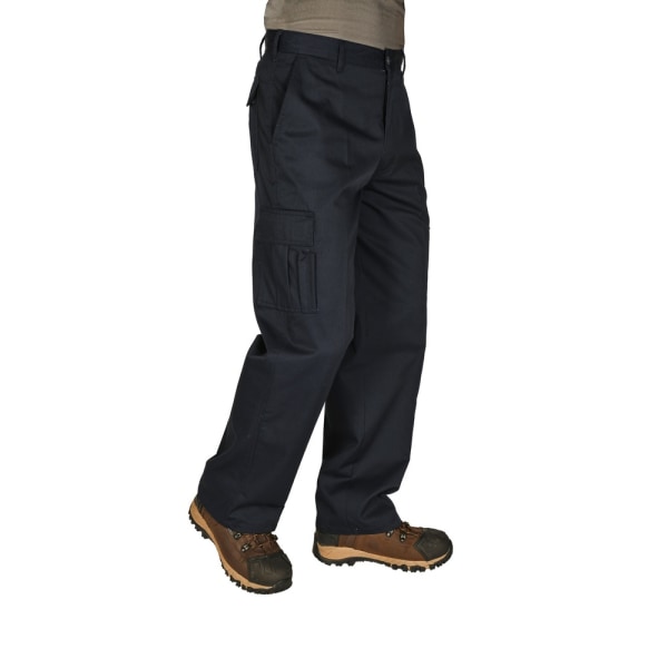 Absolute Apparel Mens Combat Workwear Trouser 48 inches short N Navy 48 inches short
