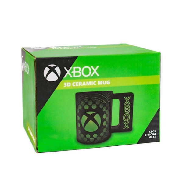 Xbox Logomugg En Storlek Svart/Grön Black/Green One Size