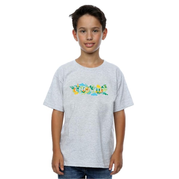 Disney Boys Encanto Wild Logo T-shirt 7-8 år Sports Grey Sports Grey 7-8 Years