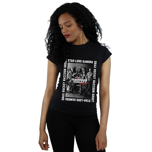 Marvel Dam/Kvinnor Guardians Of The Galaxy Inramad Affisch Bomull Black S