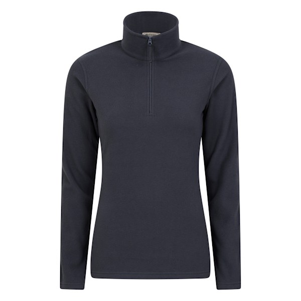 Mountain Warehouse Dam Camber II Fleece Topp för Kvinnor/Dam Storlek L Mörk Blå Dark Blue L