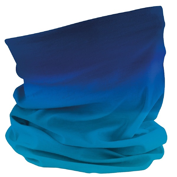 Beechfield Unisex Vuxen Ombre Morf One Size Karibiska Blå Caribbean Blues One Size