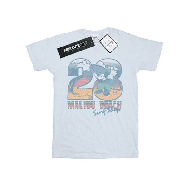 Disney Girls Mickey Mouse Surf Shop Bomull T-shirt 12-13 år White 12-13 Years