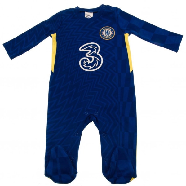 Chelsea FC Baby sovdräkt 3-6 månader Blå Blue 3-6 Months