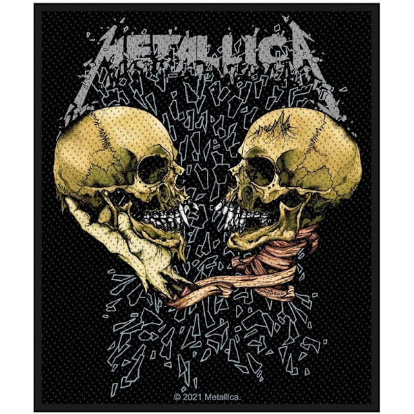 Metallica Sad But True Patch One Size Svart/Grå/Brons Black/Grey/Bronze One Size