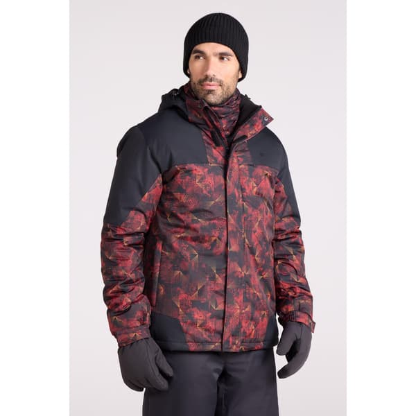Mountain Warehouse Herr Shadow II Tryckt Skidjacka L Ljusgrå Light Grey L
