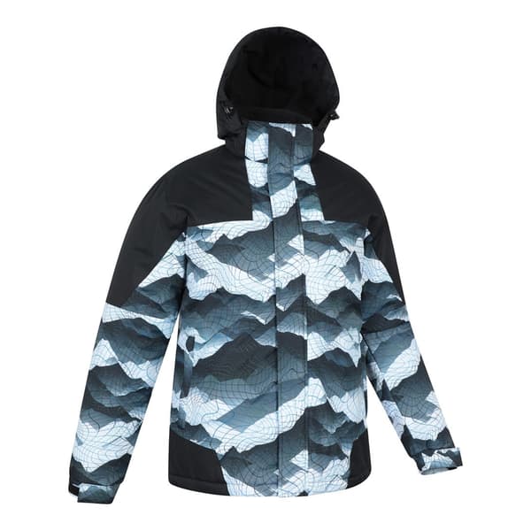Mountain Warehouse Herr Shadow II Tryckt Skidjacka M Ljusgrå Light Grey M