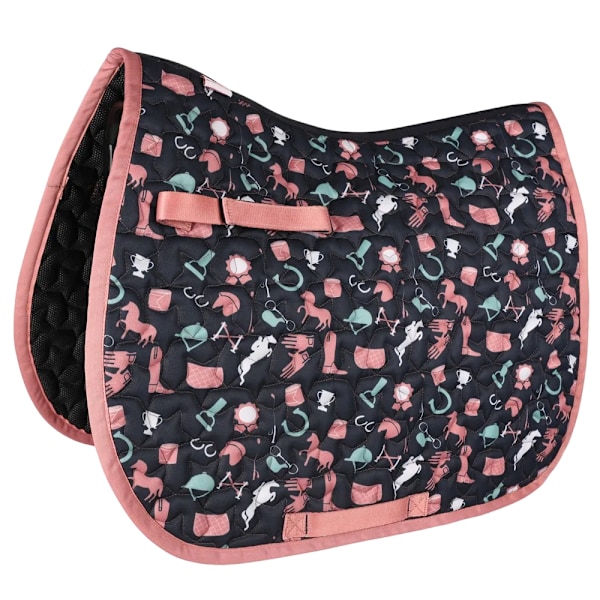Little Rider Pony Passion Hästsadelfilt Pony/Cob Blush/Navy Blush/Navy Pony/Cob