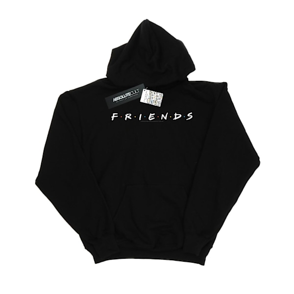 Friends Pojkar Text Logo Hoodie 12-13 År Svart Black 12-13 Years