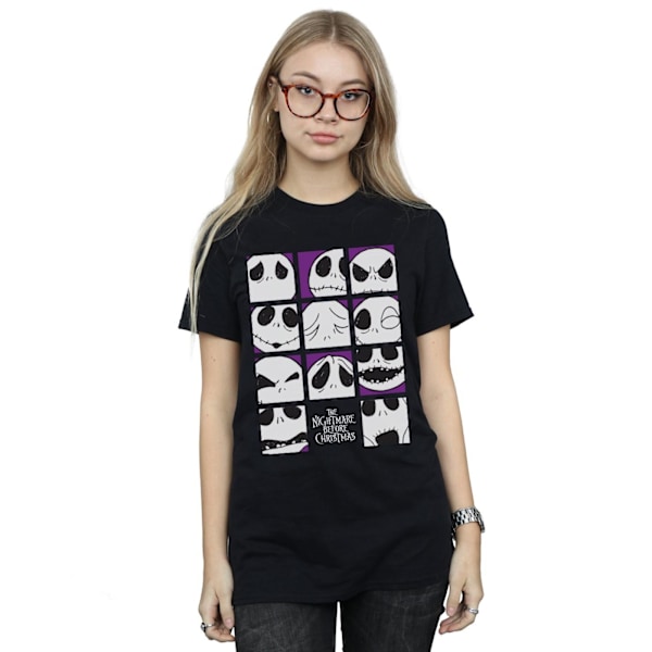 Disney Kvinnors/Damers Nightmare Before Christmas Många Ansikten Av J Black M