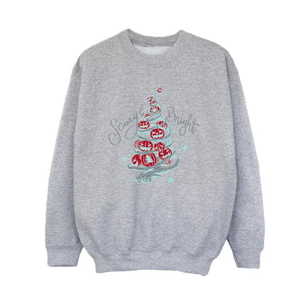 Disney Boys The Nightmare Before Christmas Scary & Bright Sweatshirt Sports Grey 12-13 Years