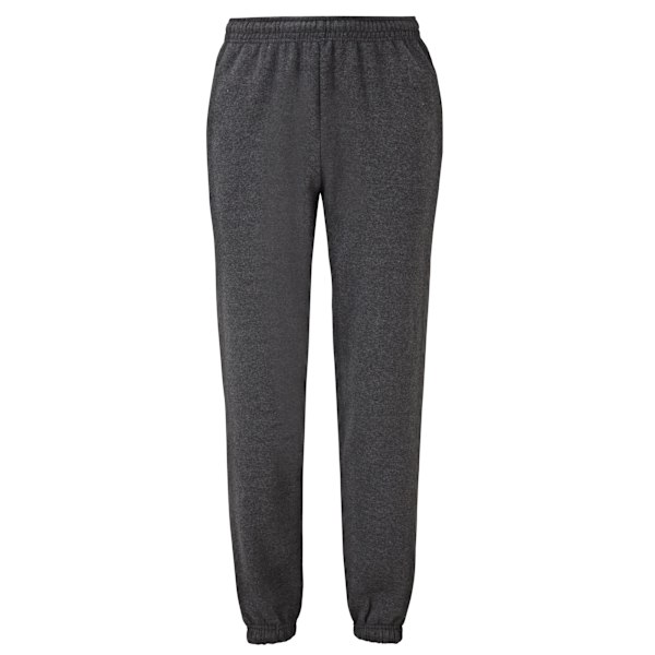 Fruit of the Loom Unisex Vuxen Klassisk Heather Elastisk Fåll Dark Heather L