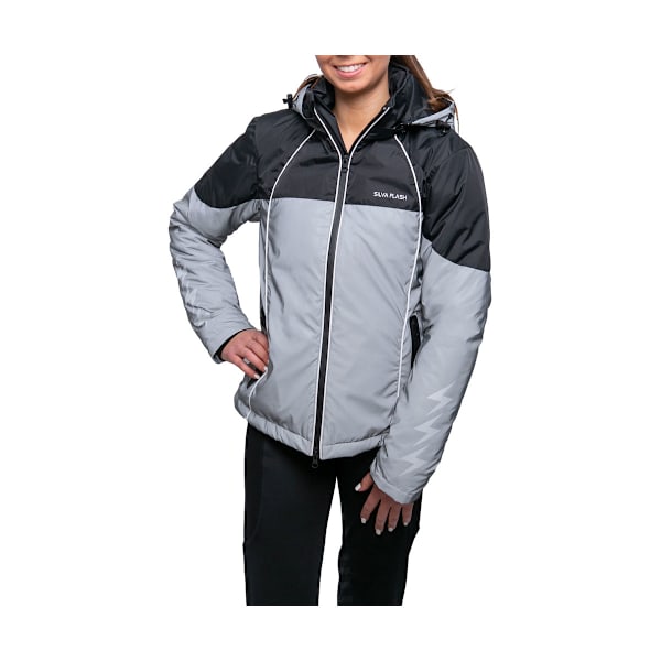 HyVIZ Dam/Dam Silva Flash Vattentät Vadderad Jacka XL Bla Black/Silver XL