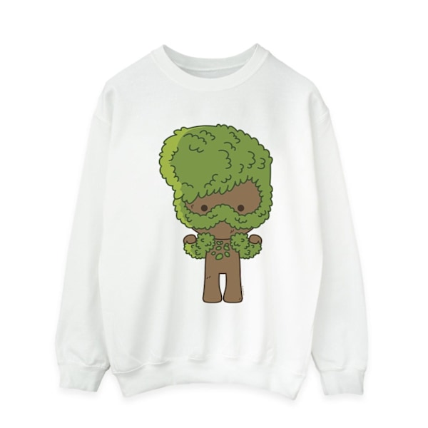 Marvel Mens I Am Groot Chibi Flex Sweatshirt 5XL Vit White 5XL