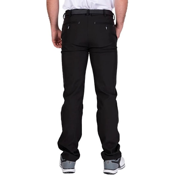 Island Green Herr Bonded Fleece Foder Allvädersbyxor 36S Black 36S