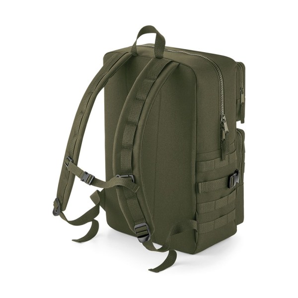 BagBase MOLLE Tactical Backpack One Size Military Green Military Green One Size