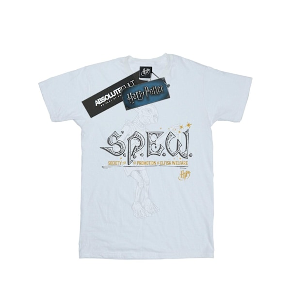 Harry Potter flickor Dobby Elfish Welfare bomull T-shirt 5-6 år White 5-6 Years
