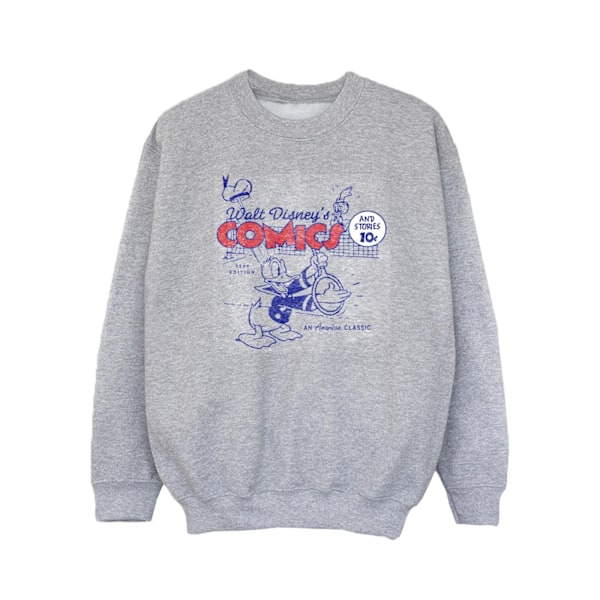 Disney Girls Donald Duck Comics Sweatshirt 12-13 år Sports G Sports Grey 12-13 Years