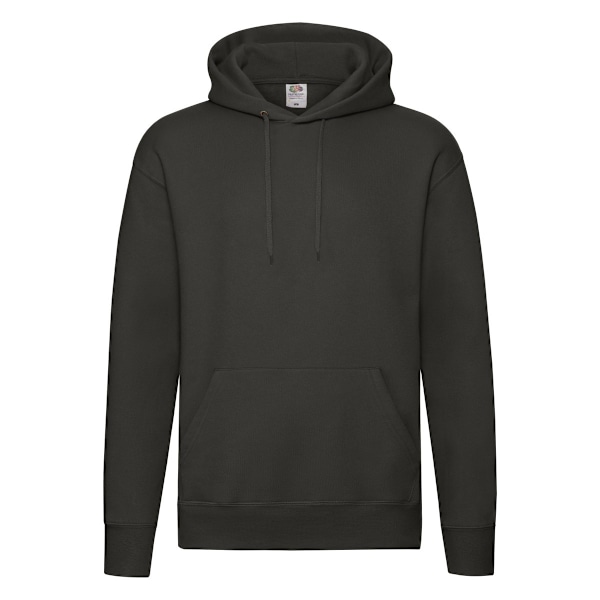 Fruit of the Loom Premium Hoodie för män 4XL Charcoal Charcoal 4XL