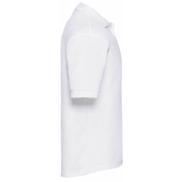 Russell Herr Classic Kortärmad Polycotton Pikétröja XL Vit White XL