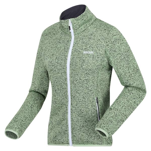 Regatta Dam/Kvinnor Newhill Marl Full Zip Fleecejacka 8 UK Green 8 UK