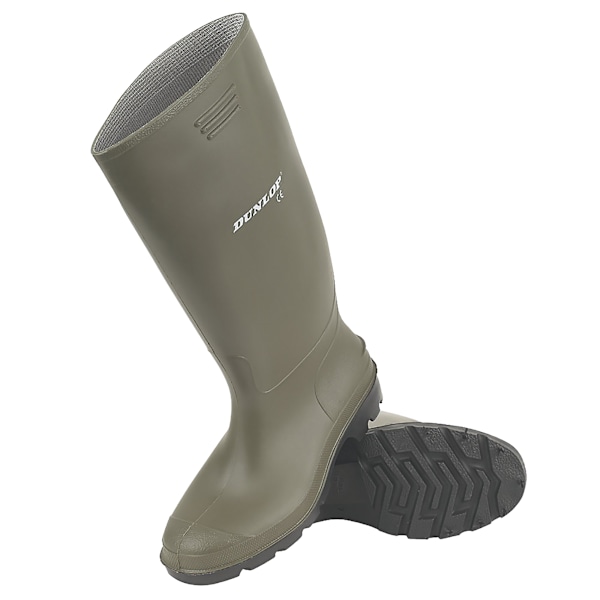 Dunlop Pricemastor PVC Welly / Herr Wellingtonstövlar 43 EUR Grön Green 43 EUR