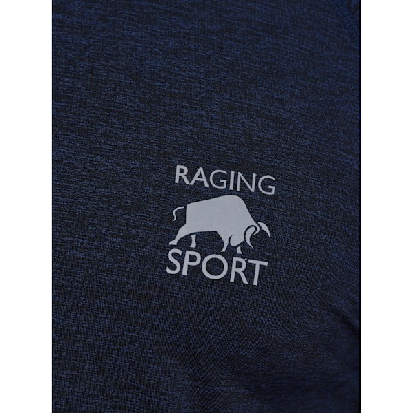 Raging Bull Herrarnas Prestanda T-shirt XL Marinblå Navy XL