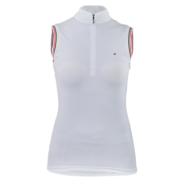 Aubrion Girls Arcaster Sleeveless Shirt 9-10 år Vit White 9-10 Years