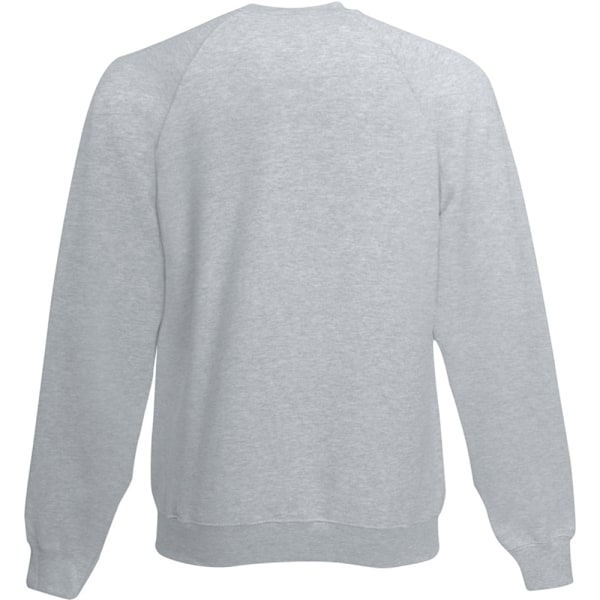 Fruit Of The Loom Barn Sweatshirt med Raglanärmar för Barn, Unisex, 7-8 år, Heather Grey Heather Grey 7-8