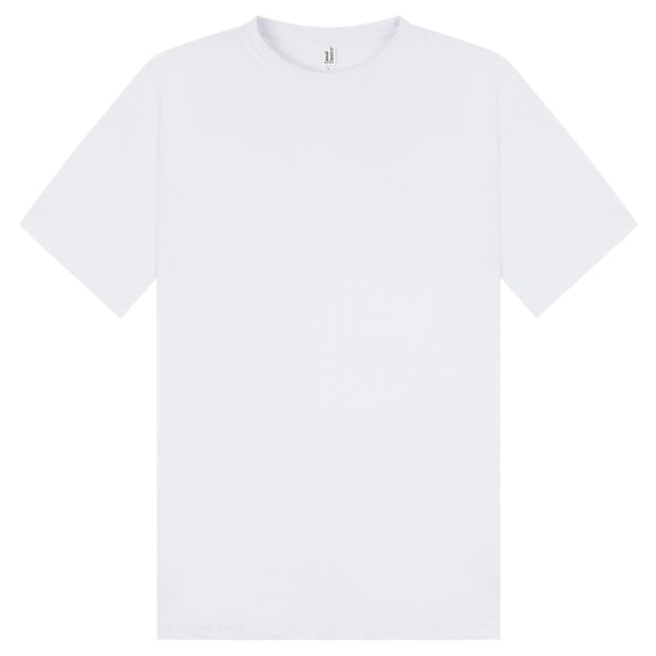 Casual Classics Unisex Vuxen Kammad Ringspunnen Bomull Lång Oversize White M