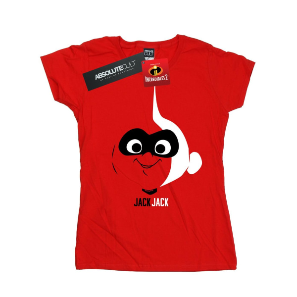 Disney Womens/Ladies Incredibles 2 Incredible Baby Cotton T-Shi Red M