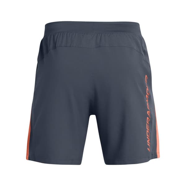 Under Armour Herr Launch Texturerade Sweatshorts L Grå Grey L