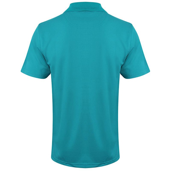 Henbury Coolplus® Pikétröja för män 4XL Bright Jade Bright Jade 4XL
