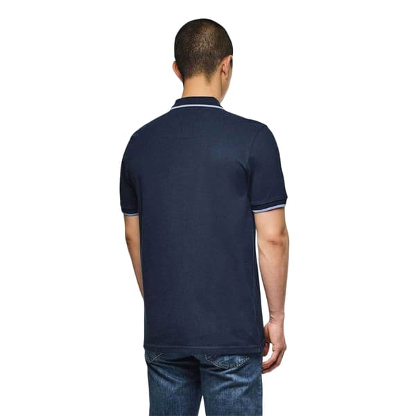 Weekend Offender Herr Pikétröja S Marinblå Navy S