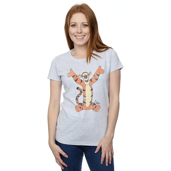 Winnie the Pooh Dam/Damer Classic Tigger Heather T-shirt S Heather Grey S