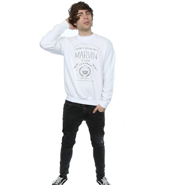 Looney Tunes Herr Marvin The Martian Where´s The Kaboom Sweatshirt White L