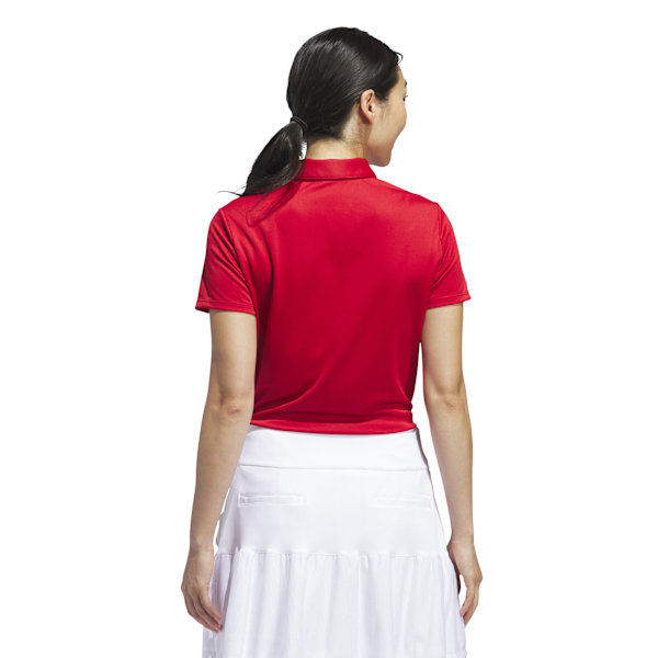 Adidas Dam/Dam Performance Poloshirt 6 UK - 8 UK Collegiate Röd Collegiate Red 6 UK - 8 UK